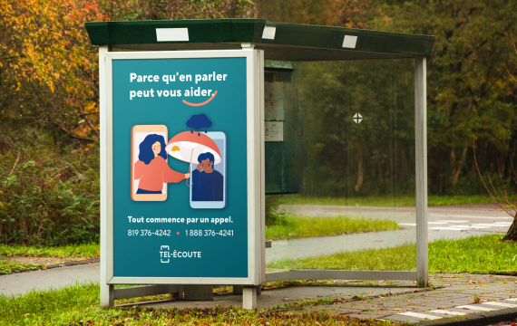 Campagne Tel-Écoute : Parce qu’en parler peut vous aider